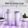 BDL-009PRO 2-in-1 Cordless Juicer / Blender with Handle - 650ml - Purple
