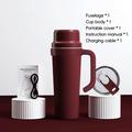 BDL-009PRO 2-in-1 Cordless Juicer / Blender with Handle - 650ml - Wine Red