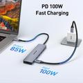 BENFEI 7-in-1 USB-C Adapter Hub - 4K HDMI 60Hz, 100W PD, 3x USB-A, SD & microSD Card Reader