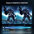 BENFEI HDMI 2.1 Ultra High Speed Cable 2-Pack - 8K 60Hz, 4K 144Hz, 1.8m - Black