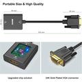 BENFEI HDMI/VGA Adapter - 3.5mm jack, Full HD 1080p - Black