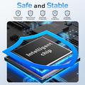 BENFEI SSD Drive Housing 2.5" SATA SSD USB-C, USB-A, UASP SATA III Support - Black