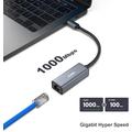 BENFEI USB-C/RJ45 Adapter - 1000Mbps - Grey