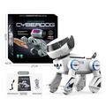 BG1546 AI Robot Dog Toy with Voice Control for Kids - White