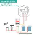 BHT-002 WiFi Smart Thermostat for Boiler Heating with Touch Screen - Black