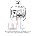 BHT-002 WiFi Smart Thermostat for Boiler Heating with Touch Screen - Black