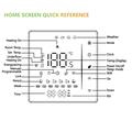 BHT-006GAW Smart Thermostat for Water Floor Heating - WiFi, Tuya App, Voice Control - White