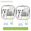 BHT-006GAW Smart Thermostat for Water Floor Heating - WiFi, Tuya App, Voice Control - White