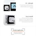 BHT-1000GB Smart Thermostat for Electric Floor Heating - White