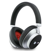 BMW M Carbon Metal Logo On-Ear Wireless Headphones with ENC - Silver