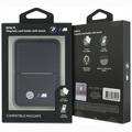 BMW M Carbon Metal Logos MagSafe Wallet - Black