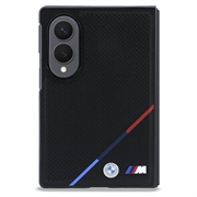 Samsung Galaxy Z Fold8 BMW M Perforated Tricolor Stripe Magnetic Case - Black