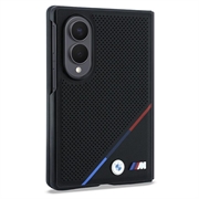 Samsung Galaxy Z Fold8 BMW M Perforated Tricolor Stripe Magnetic Case - Black