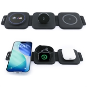 BMW M Q2 Print Logo 3-in-1 Foldable Magnetic Wireless Charger