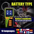 BT30 Battery Tester Analyzer for Cars, Motorcycles, Trucks - 1.8", 6V/12V/24V