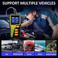 BT30 Battery Tester Analyzer for Cars, Motorcycles, Trucks - 1.8", 6V/12V/24V
