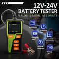 BT30 Battery Tester Analyzer for Cars, Motorcycles, Trucks - 1.8", 6V/12V/24V