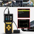 BT80 2-in-1 OBD2 Diagnostic Scanner and Battery Tester - 6V-24V, 2.4" HD TFT Display