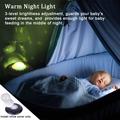 Baby Sleep Aid/Sound Machine with White Noise, Star Projector and Night Light - White