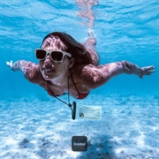 Baseus AquaGlide BS-PC030 Waterproof Phone Case - IPX8 - 7.2" - Black / Transparent