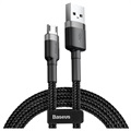 Baseus Cafule MicroUSB Cable CAMKLF-CG1 - 2m - Gray / Black