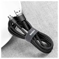 Baseus Cafule MicroUSB Cable CAMKLF-CG1 - 2m - Gray / Black