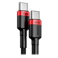 Baseus Cafule USB-C Cable - 2m - Red / Black