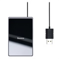 Baseus Card Ultra-thin Fast Wireless Charger - 15W - Black