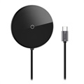 Baseus Circular Mirror Wireless Charger and Hub - Type-C PD, 4x USB