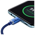 Baseus Crystal Shine USB-C / USB-C Cable CAJY000603 - 1.2m - Blue