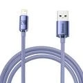 Baseus Crystal Shine USB-A / Lightning Cable - 2m