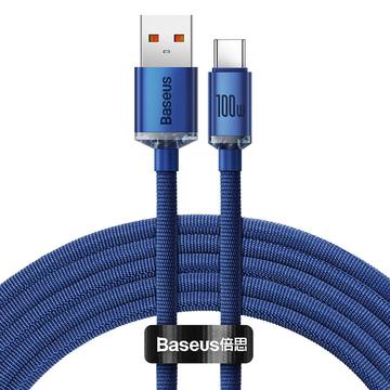 Baseus Crystal Shine USB-A / USB-C Cable - 2m, 100W