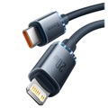 Baseus Crystal Shine USB-C / Lightning Cable CAJY000201 - 1.2m - Black