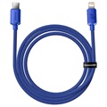 Baseus Crystal Shine USB-C / Lightning Cable CAJY000203 - 1.2m - Blue