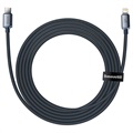 Baseus Crystal Shine USB-C / Lightning Cable CAJY000301 - 2m - Black