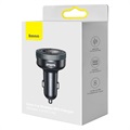 Baseus Enjoy CCLH-01 FM Transmitter / Dual USB Car Charger - Black