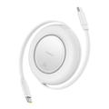 Baseus Free2Pull Mini 100W Retractable USB-C Cable - 2m - White
