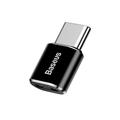 Baseus Mini Series MicroUSB / USB-C OTG Adapter - Black