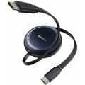 Baseus Nomos Retractable USB-C Cable - 100W - 1.5m - Black