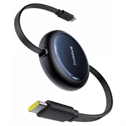 Baseus Nomos Retractable USB-C Cable - 100W - 1.5m - Black