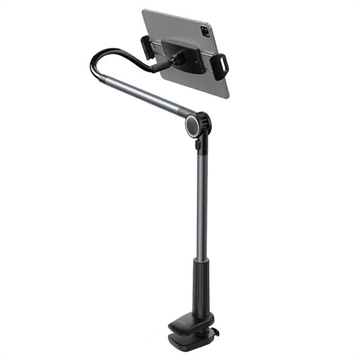 Baseus Otaku Life Rotary Holder - Smartphone/Tablet - 4.7"-12.9" (Open-Box Satisfactory) - Grey