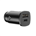 Baseus PPS 30W Car Charger - USB-C PD, QC4.0/3.0, SCP, AFC - Black