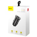 Baseus PPS 30W Car Charger - USB-C PD, QC4.0/3.0, SCP, AFC - Black