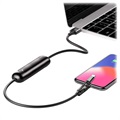 Baseus Portable Power Bank - Lightning, USB-C, MicroUSB - Black