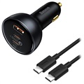 Baseus Qualcomm Quick Charge 5.0 Car Charger - 160W - Black