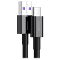 Baseus Superior Series USB-C Data & Charging Cable - 66W, 1m - Black