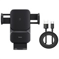 Baseus Wisdom Wireless Car Charger / Car Holder - 15W - Black