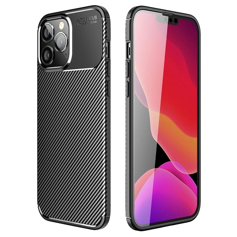 Beetle Carbon Fiber iPhone 14 Pro Max Case Black