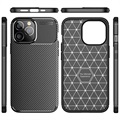 Beetle Carbon Fiber iPhone 14 Pro Max Case - Black