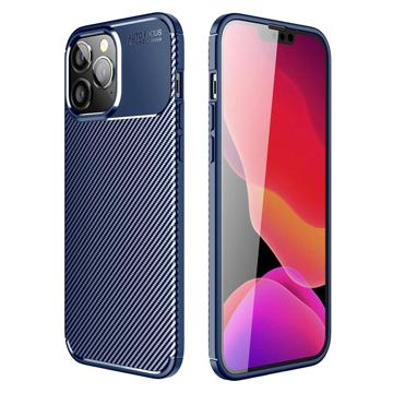 Beetle Carbon Fiber iPhone 14 Pro Case - Blue